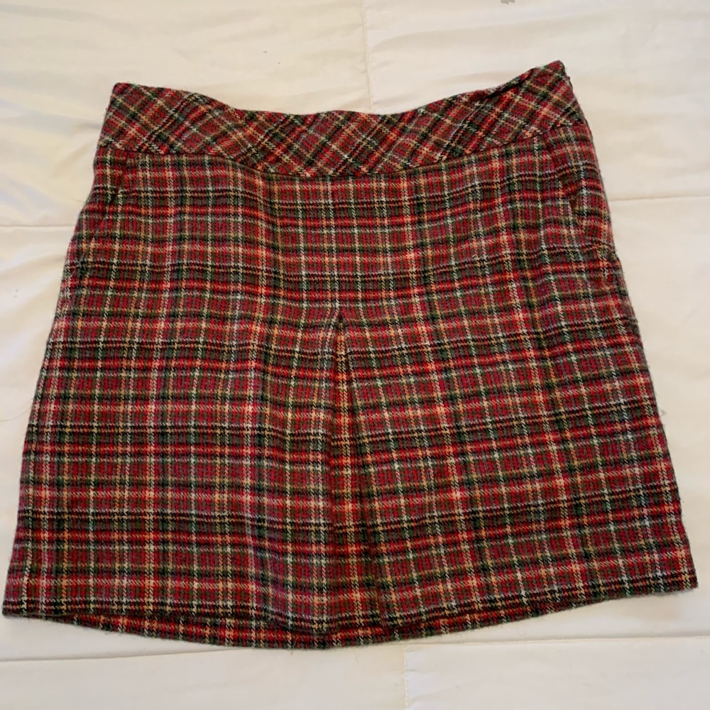 Ann Taylor LOFT plaid skirt